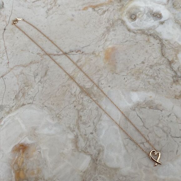 Tiffany & Co. 18K Loving Heart by Paloma Picasso Rose Gold Mint Condition - Picture 10 of 10